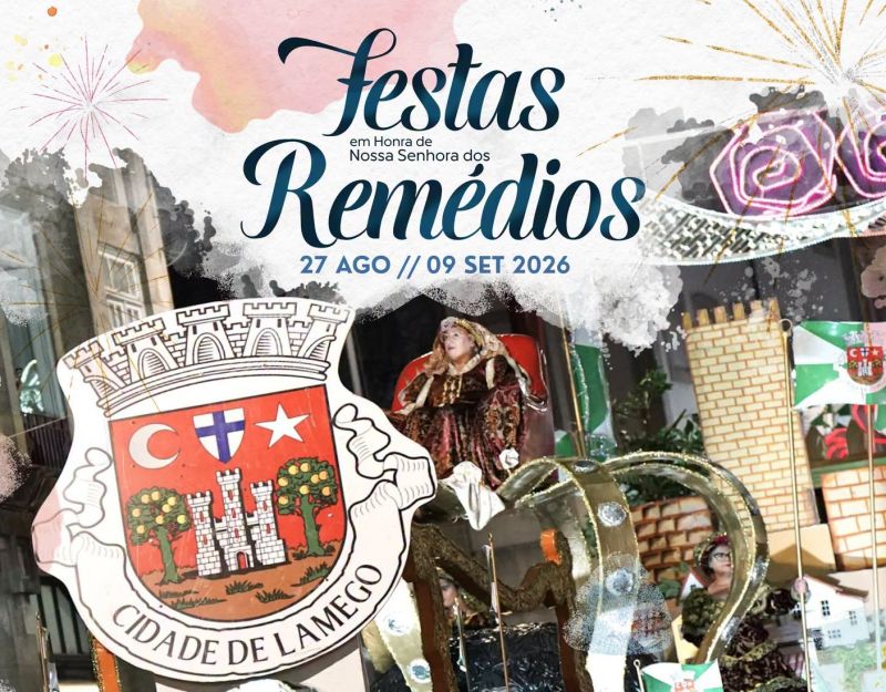 PROGRAMA FESTIVO DA ROMARIA DE PORTUGAL 2026