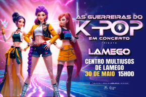 As Guerreiras do K-Pop ao vivo em Lamego
