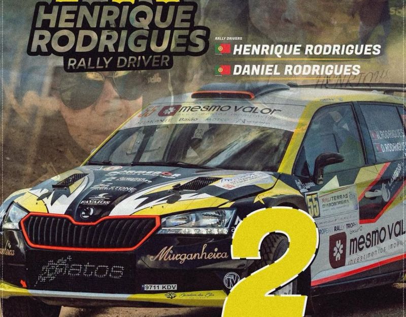 Henrique Rodrigues e Dany Rodrigues são Vice Campeões Nacionais Promo de Ralis